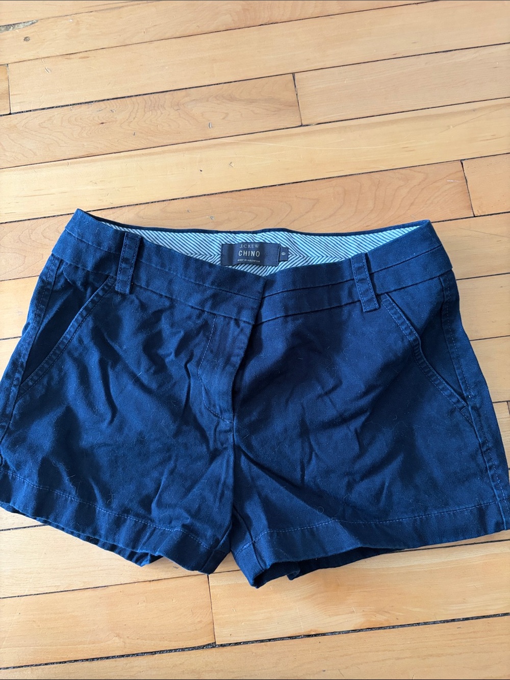 JCrew Chino Stretch Women’s Shorts - Navy